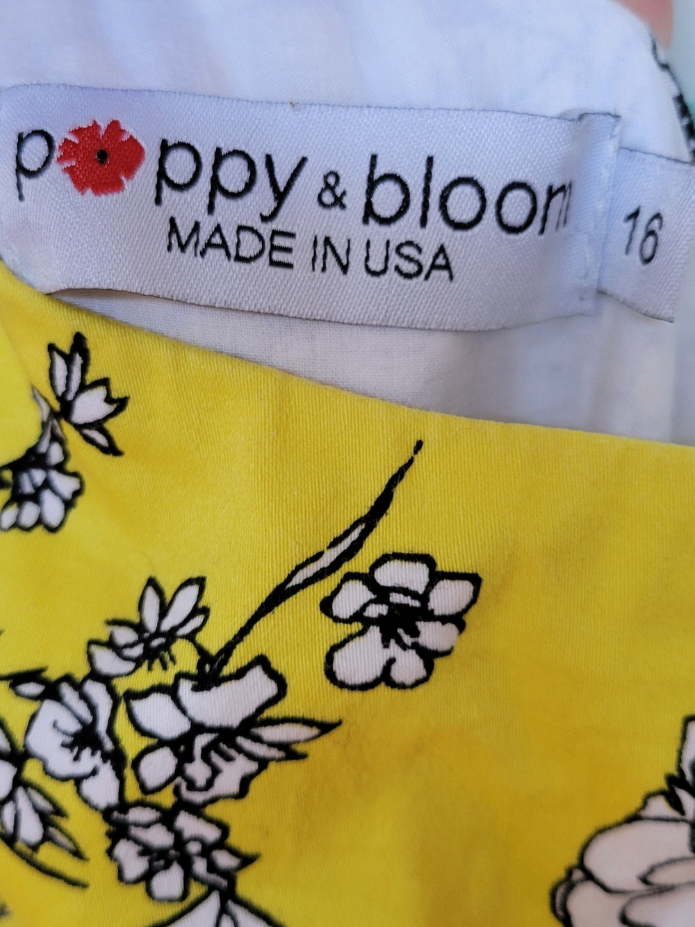 Poppy And Bloom Floral Fit-and-Flare Dress - Picture 4 of 6